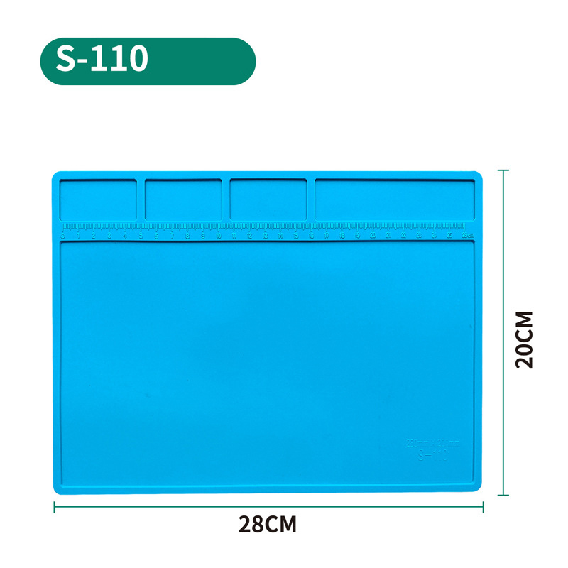 Electronics Repair Mat - Elektronische reparatiepad Moederbord verdikte magnetische antistatische