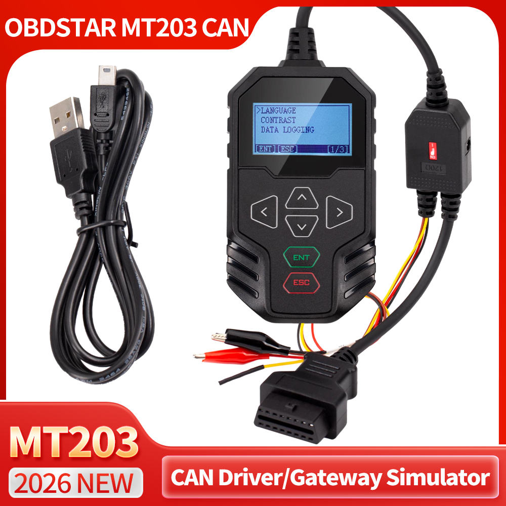 Electronics Repair Simulator - OBDSTAR MT203 CAN Driver/Gateway Simulator Ondersteunt