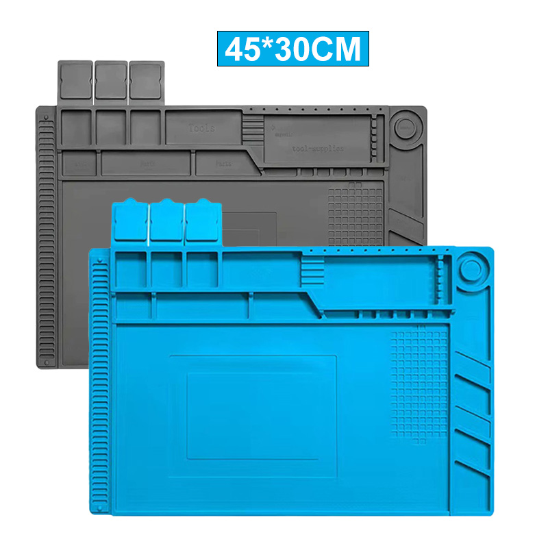Electronics Repair Mat - 45*30CM Magnetische Mat Siliconen Werkmat Soldeerstation