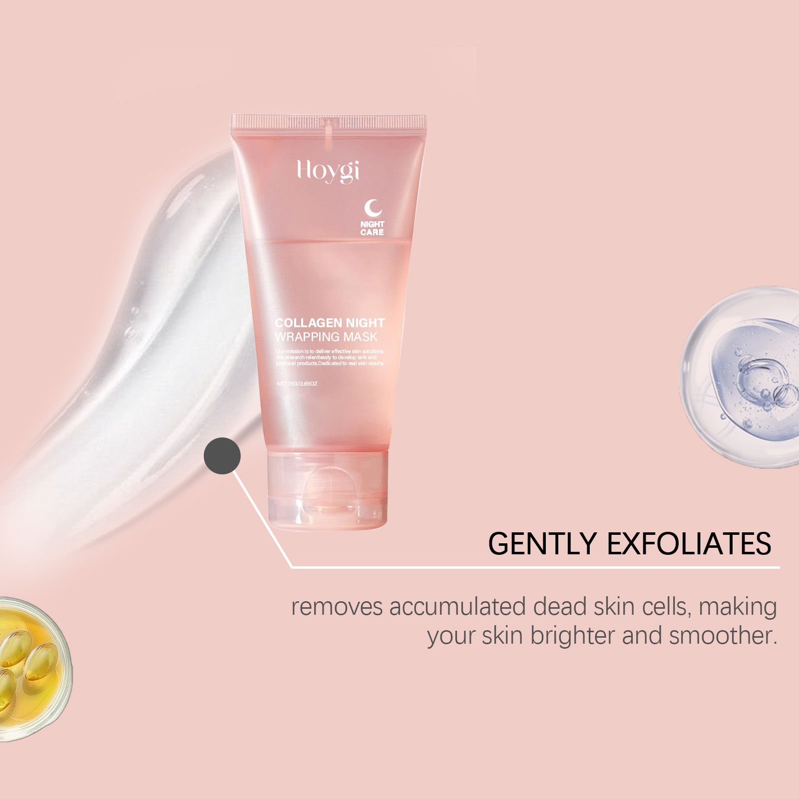 Collageen Nachtmasker met Hyal - Spudger Plastic Set recensie en prijs
