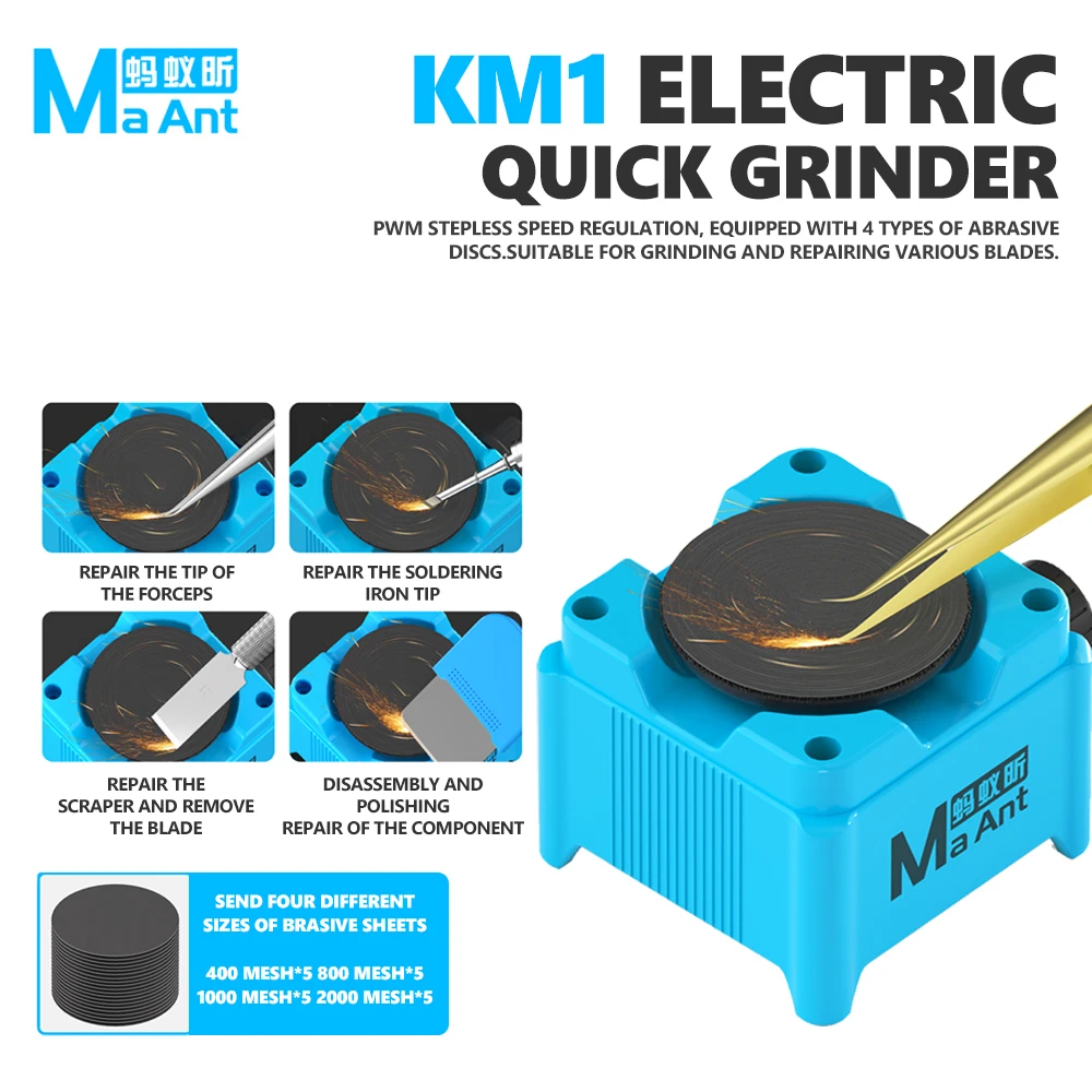 MaAnt KM1 elektrische slijpmac - Electronics Repairs recensie en prijs