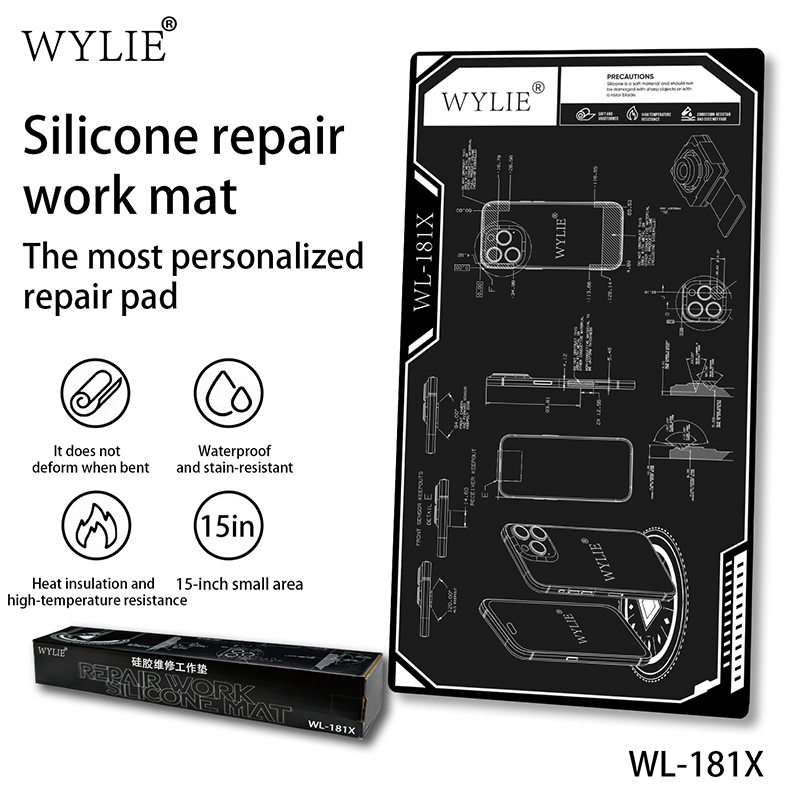 WYLIE WL-181X Hittebestendige  - Electronics Repair Mat recensie en prijs