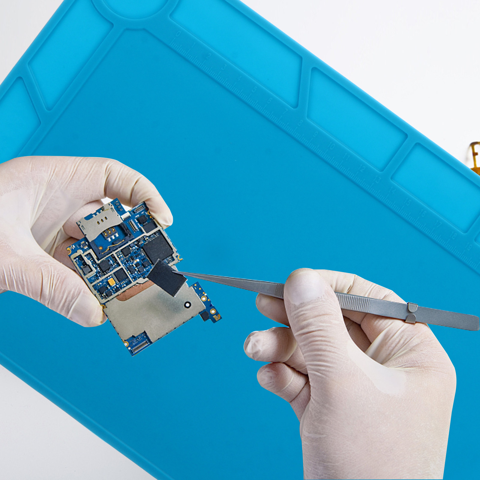 Hittebestendige siliconen sold - Electronics Repair Mat recensie en prijs