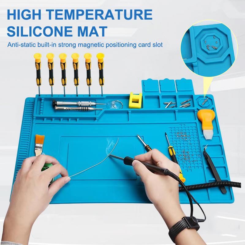 Magnetische antistatische sili - Electronics Repair Mat recensie en prijs