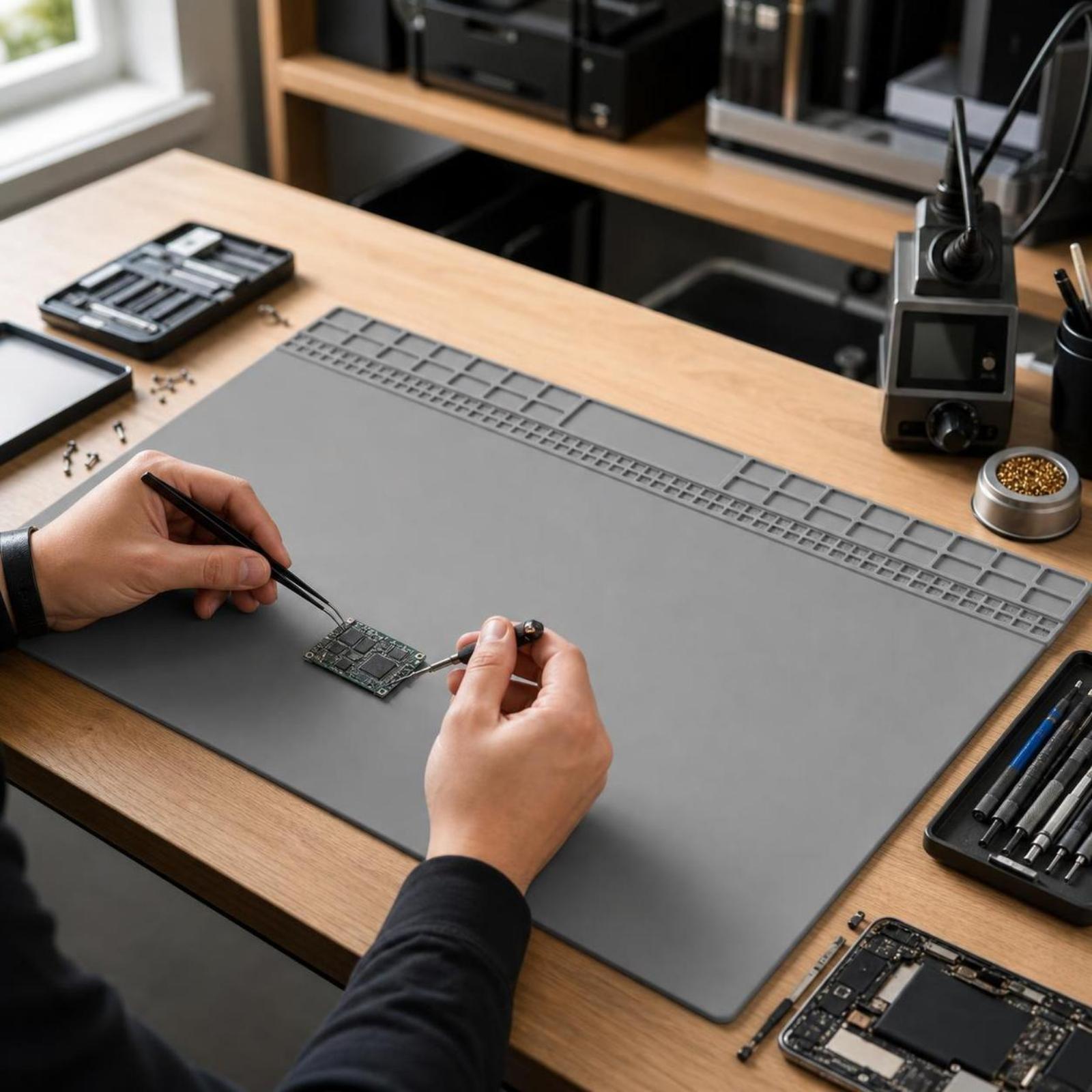 Hittebestendige siliconenmat v - Electronics Repairs recensie en prijs