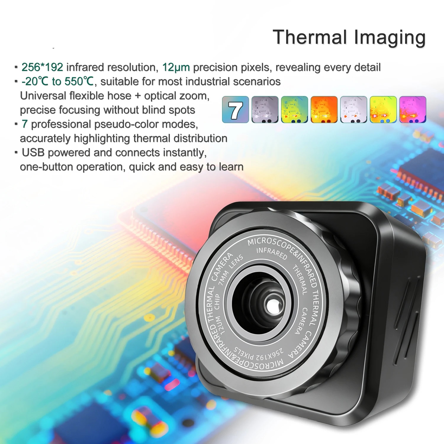 YIZHAN Warmtebeeldcamera 256*1 - Electronics Repairs recensie en prijs
