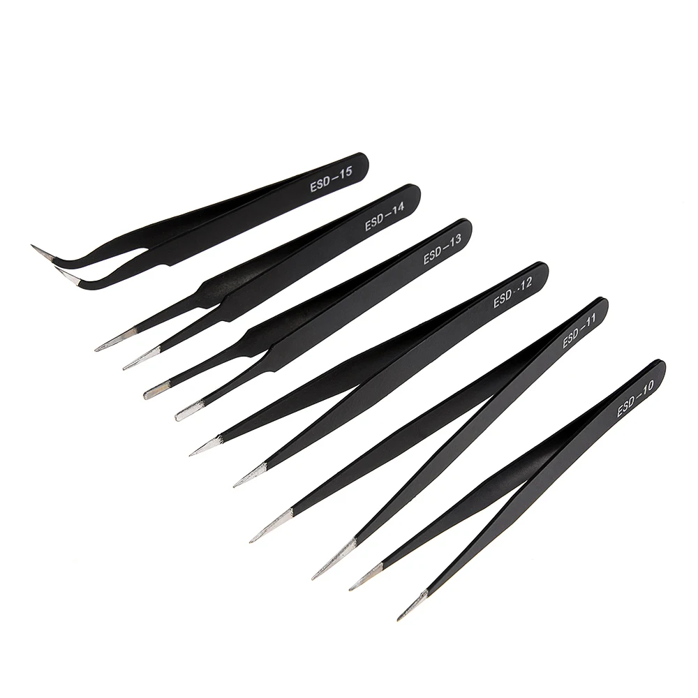 2/6 stks Precisie Pincet Set E - Electronics Repair Tool Kit recensie en prijs