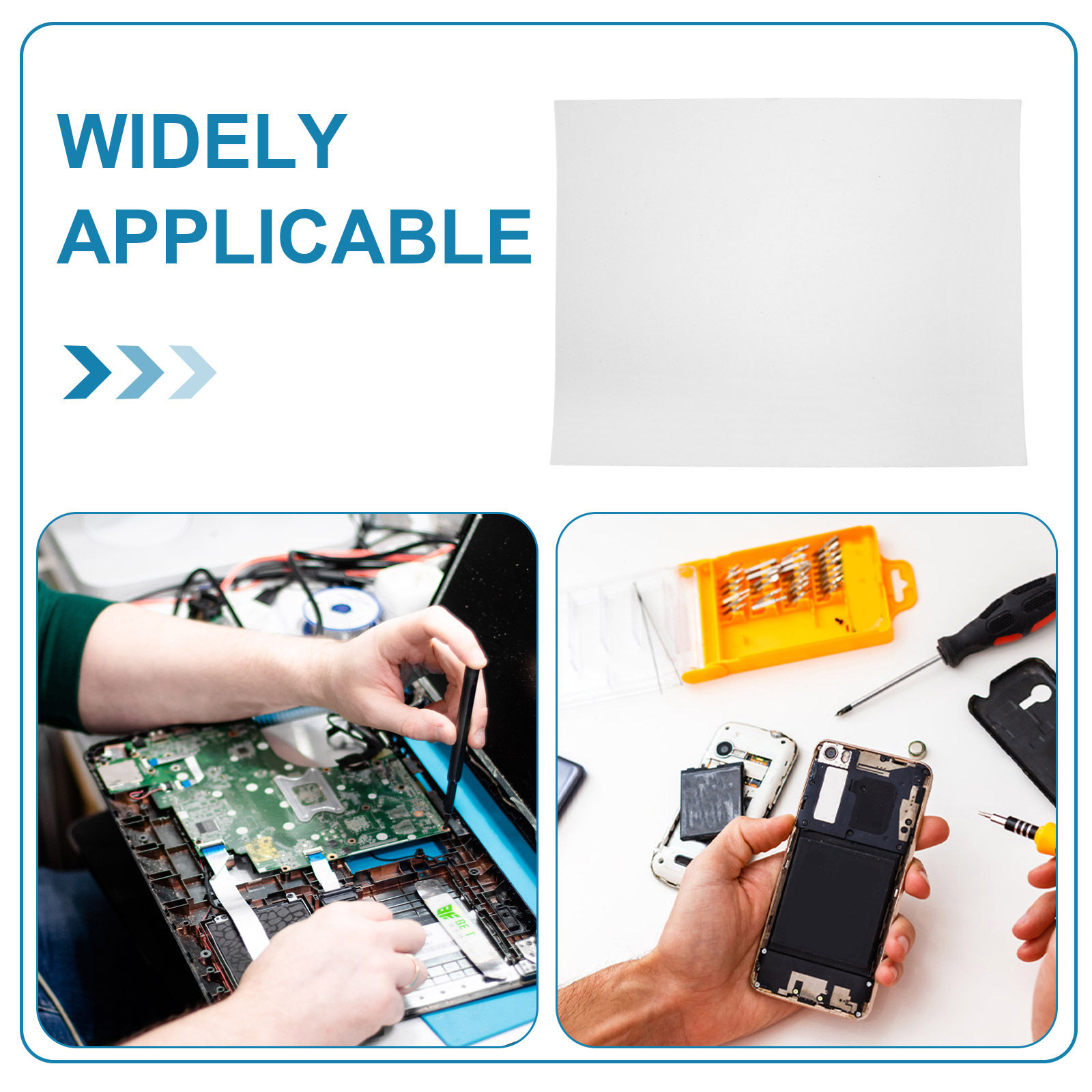 Hittebestendige siliconen sold - Electronics Repair Mat recensie en prijs